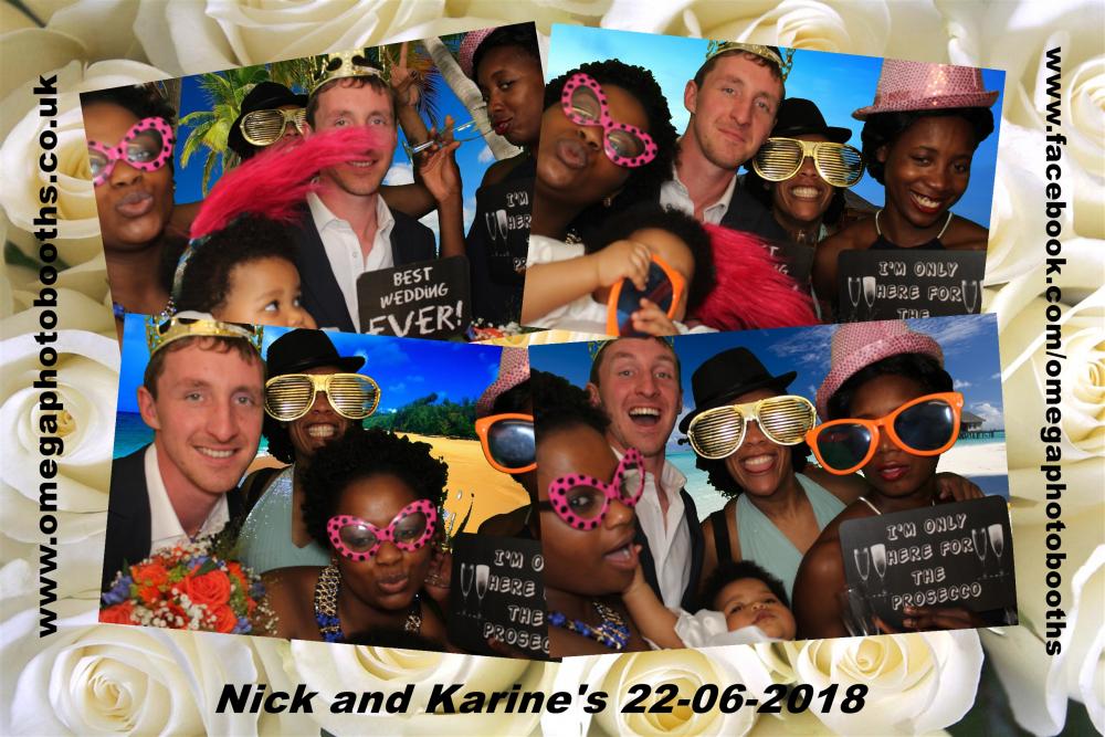 Nick & Karine's Wedding | View more photos from the event at gallery.omegaphotobooths.co.uk/u/Omega-Photobooths/Nick-Karines-Wedding